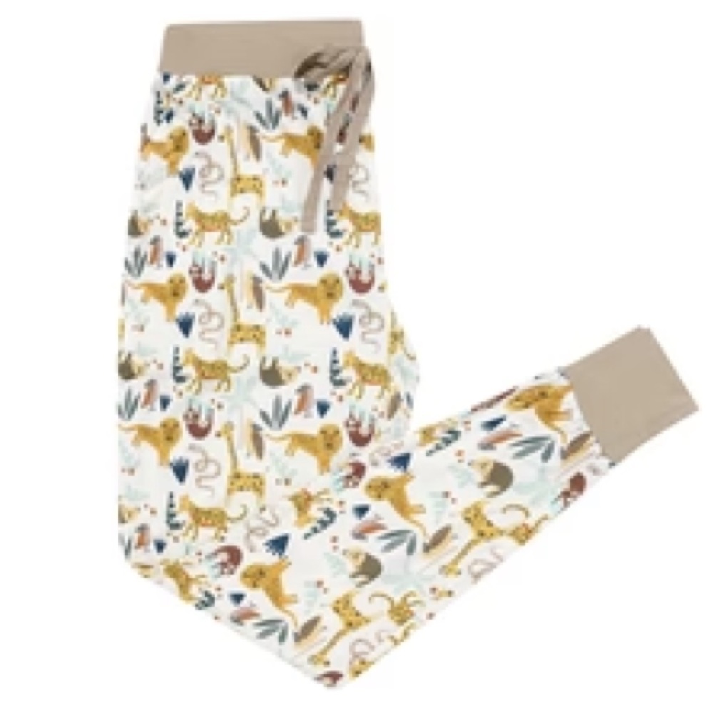 2/$50 Emerson and Friends - Jungle Friends Womens Bamboo Pajama Jogger Pants